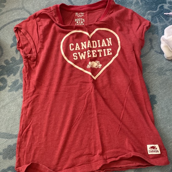 Roots Canada big girls T-shirts & shorts bundle size 11-12 & 13 - Picture 4 of 5
